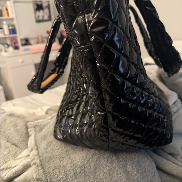 MZ Wallace Black Quilted Tote - Picture 6 of 6